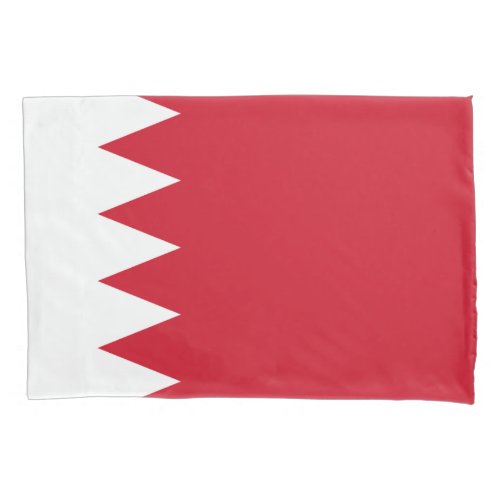 Patriotic Flag of Bahrain Pillow Case