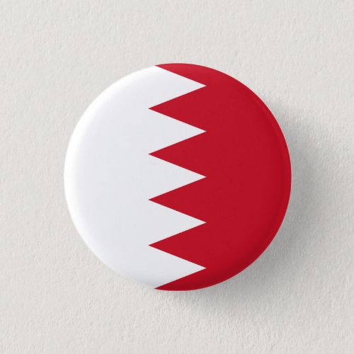 Patriotic Flag of Bahrain Pinback Button