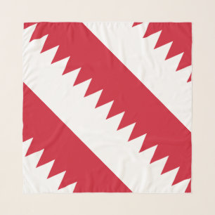 Patriotic Flag of Bahrain Scarf