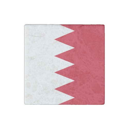 Patriotic Flag of Bahrain Stone Magnet
