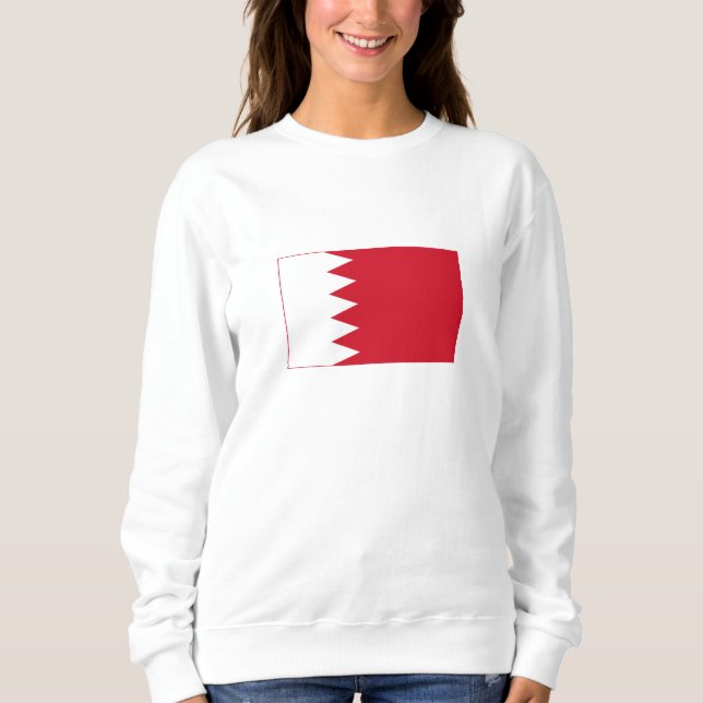 Patriotic Flag of Bahrain Sweatshirt (Front)