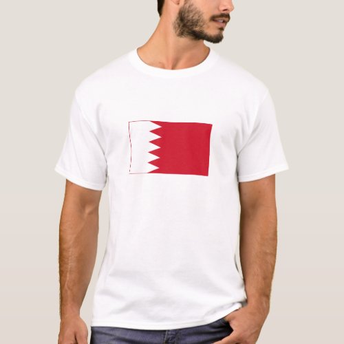 Patriotic Flag of Bahrain T_Shirt