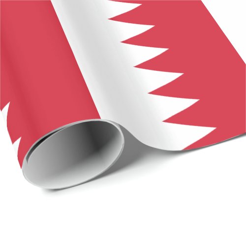 Patriotic Flag of Bahrain Wrapping Paper