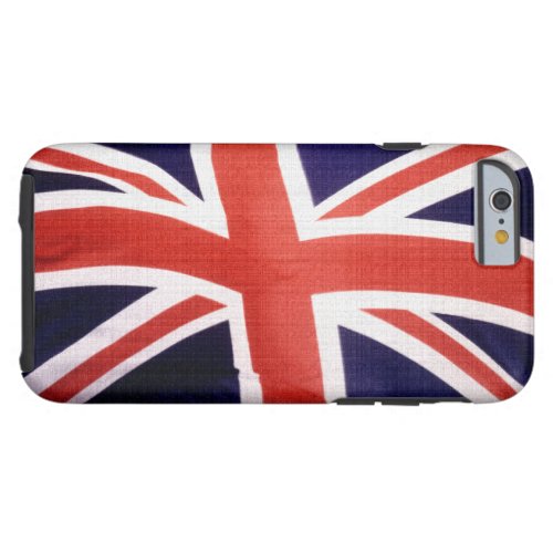 Patriotic Flag of Britain Union Jack Union Flag Tough iPhone 6 Case