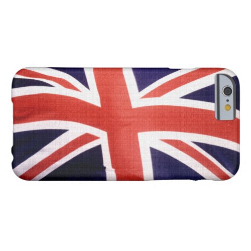 Patriotic Flag of Britain Union Jack Union Flag Barely There iPhone 6 Case