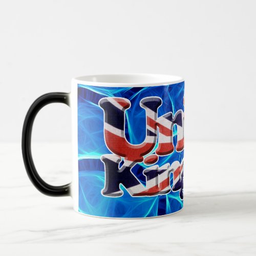 Patriotic Flag of Britain Union Jack Union Flag Magic Mug