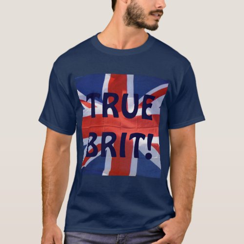 Patriotic Flag of Britain Union Jack Union Flag T_Shirt