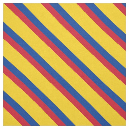 Patriotic: Flag of Colombia Fabric