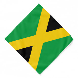 Patriotic Flag of Jamaica Bandana