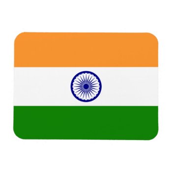 Patriotic Flexible Magnet With Flag Of India by AllFlags at Zazzle