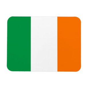 Patriotic flexible magnet with flag of Ireland