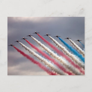 Patriotic Flight Postcard