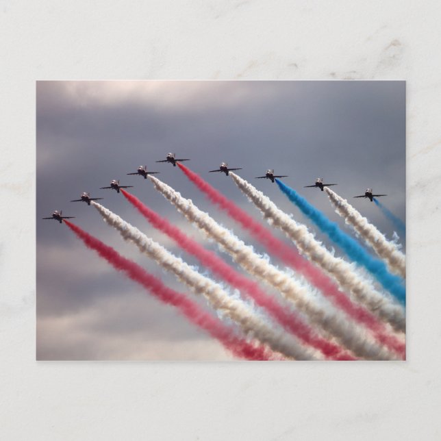 Patriotic Flight Postcard (Front)