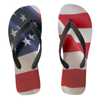 Patriotic Flip Flops | Zazzle