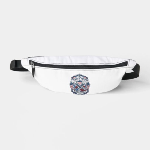 Patriotic Florist Vector Graphic Tee_1 Fanny Pack