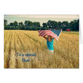 Patriotic for Aunt (Front Horizontal)