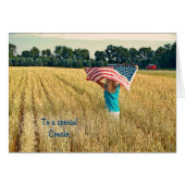 Patriotic for cousin (Front Horizontal)