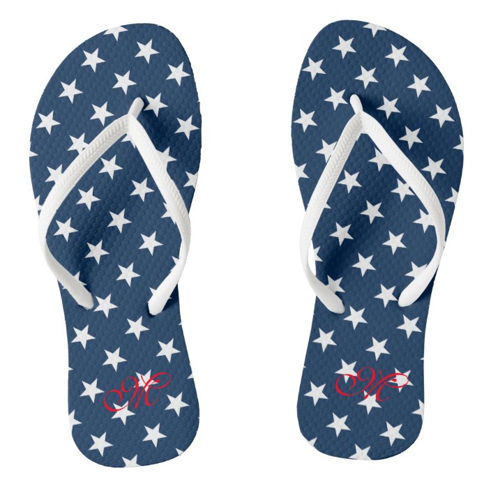 fourth of july flip flops