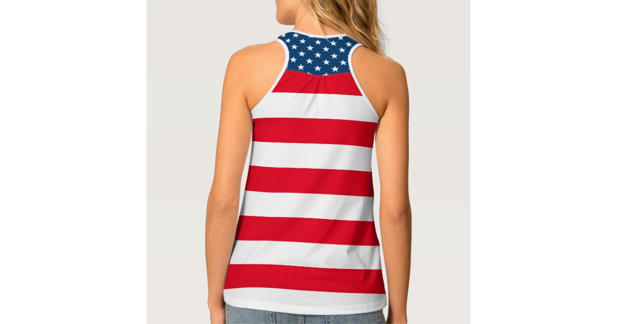 Patriotic Fourth 4th Of July Tank Top For Women Zazzle Com
