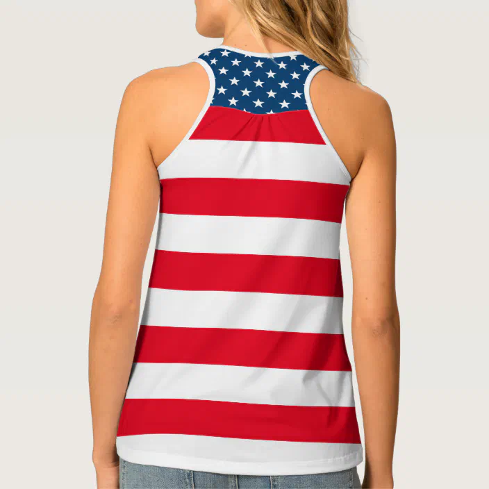 Happy 4th Of July Tank Top Patriotic Tank Top American Flag Shirt 4th of July Shirt Independence Day Tank For Women Fourth Of July Tank