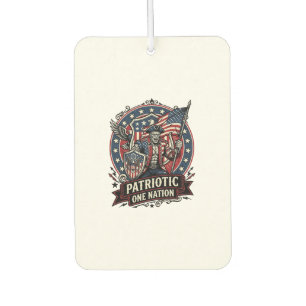 Patriotic Frankenstein Freedom Brute Horror Monste Air Freshener