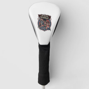 Patriotic Frankenstein Freedom Brute Horror Monste Golf Head Cover
