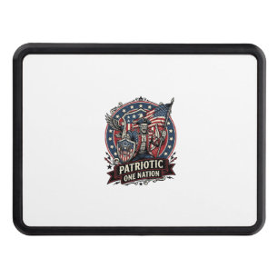 Patriotic Frankenstein Freedom Brute Horror Monste Hitch Cover