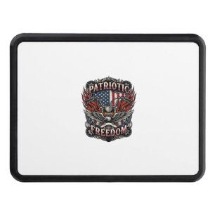 Patriotic Freedom Handlebars Biker Road Freedom Pa Hitch Cover