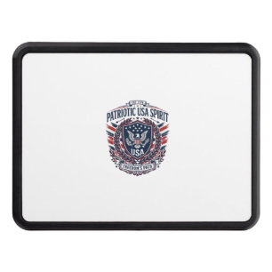 Patriotic Freedom Shield Liberty Icons & Symbols V Hitch Cover