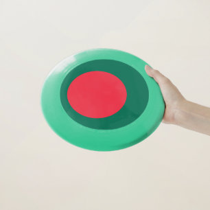 Patriotic Frisbee with Flag of Bangladesh