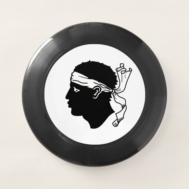 Patriotic Frisbee with Flag of Corsica (Front)