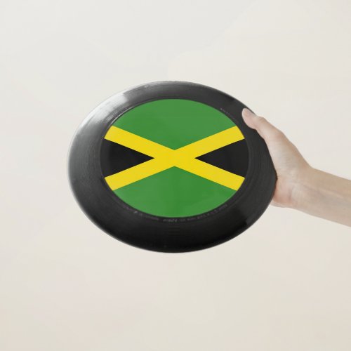 Patriotic Frisbee with Flag of Jamaica