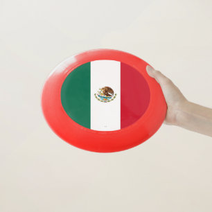 Patriotic Frisbee with Flag of Mexico