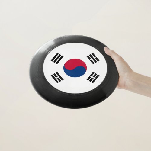 Patriotic Frisbee with Flag of South Korea