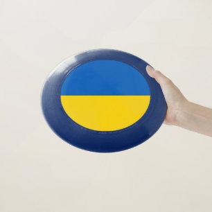 Patriotic Frisbee with Flag of Ukraine