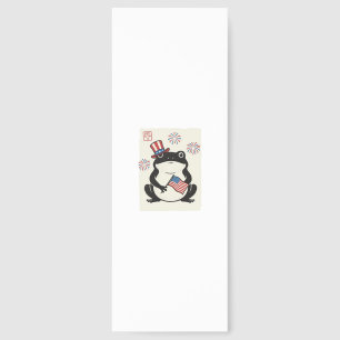Patriotic Frog Vintage Engraving Vector Art_1 Bookmarks