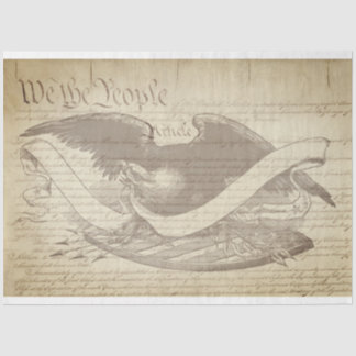 Patriotic Furniture Decoupage Paper