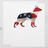 Patriotic German Shepherd (Front/Back)