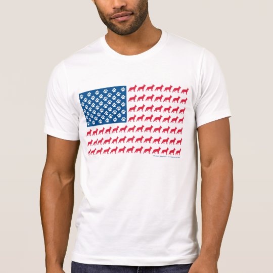 Patriotic German Shepherd T-Shirt