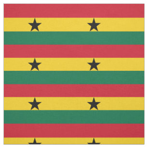 Ghana Flag Fabric