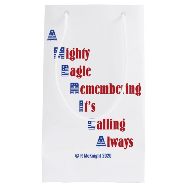 Patriotic Gift Bag  (Front)