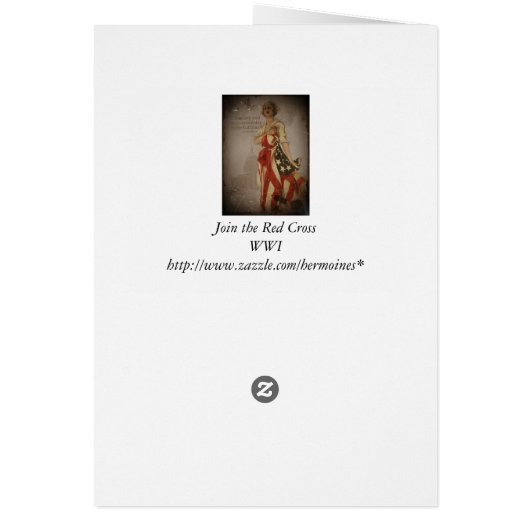 Patriotic Girl Draped in Flag (Back)