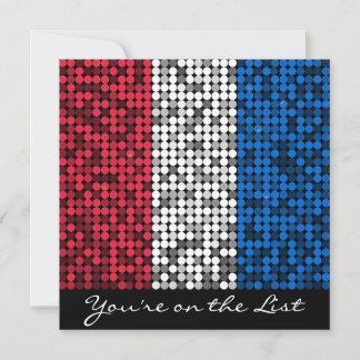 Patriotic Glam Invitation