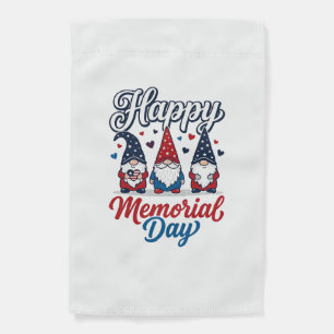 Patriotic Gnome Happy Memorial Day Vintage Shirt D Garden Flag