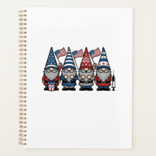 Patriotic Gnome Nurse Vector Vintage Engraving Des Planner
