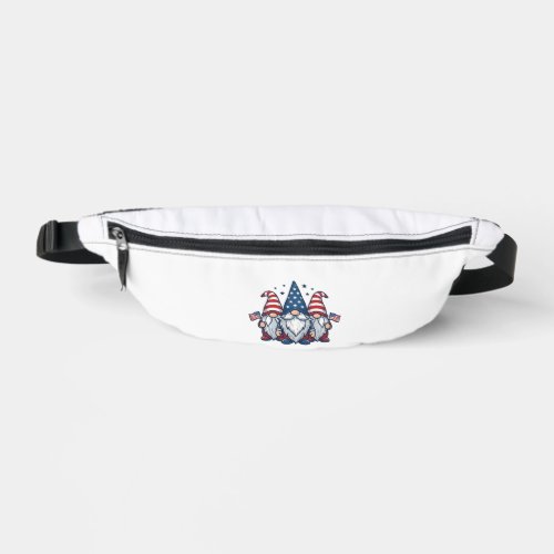 Patriotic Gnome Trio Vintage Vector Design_1 Fanny Pack