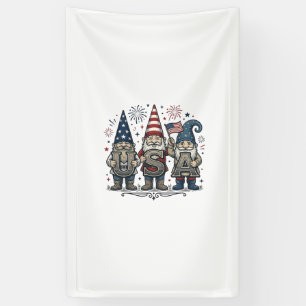 Patriotic Gnome USA Vintage Fourth of July Shirt_1 Banner