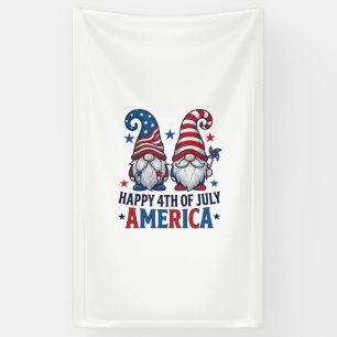 Patriotic Gnomes Happy 4th of July America Shirt_1 Banner