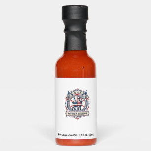 Patriotic Goat Farm Vector Graphic Tee_1 Hot Sauces