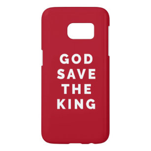 Patriotic "God Save the King" vintage Case-Mate Sa Samsung Galaxy S7 Case